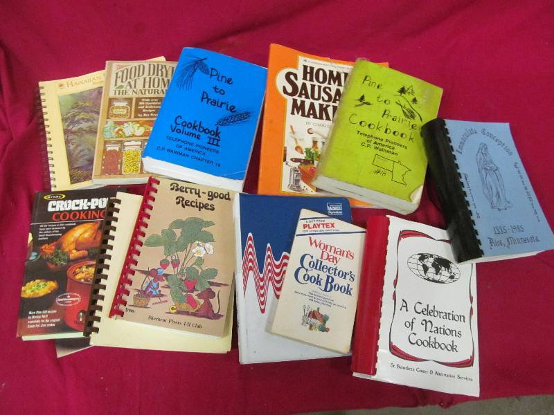 lot 42 image: cookbooks