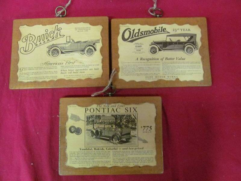 lot 51 image: car plaques