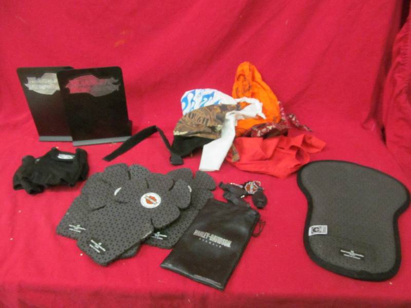 lot 69 image: Harley Davidson items