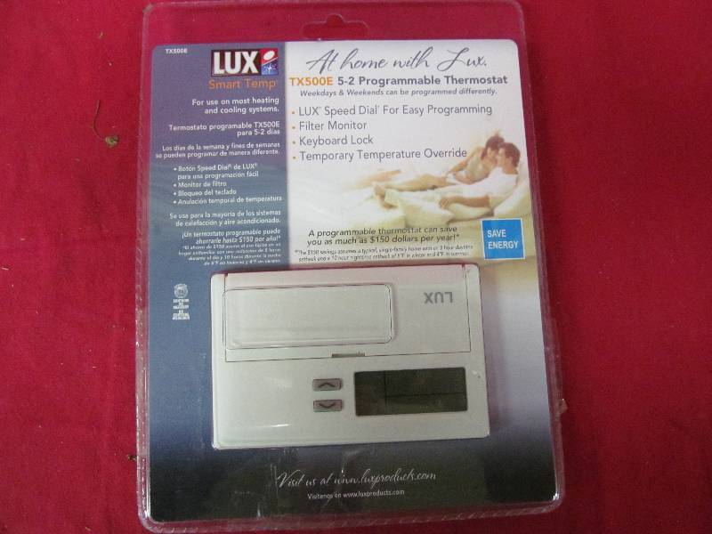 lot 73 image: Smart Temp Lux 5-2 thermostat