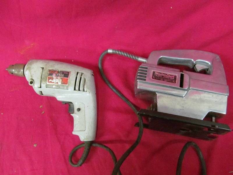 lot 76 image: Skil Drill, Mastercraft jig saw