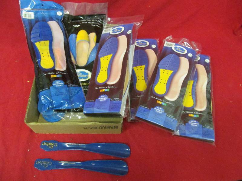 lot 82 image: Dr. Comfort insoles