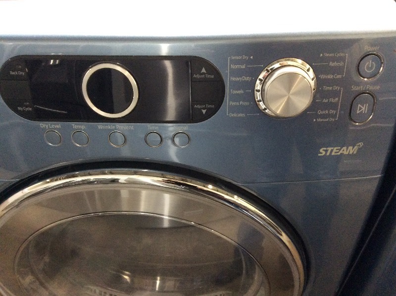 lot 65 image: Samsung Blue Front Load Electric Dryer