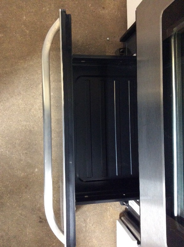 lot 63 image: Frigidaire Stainless Glass Top Electric Stove