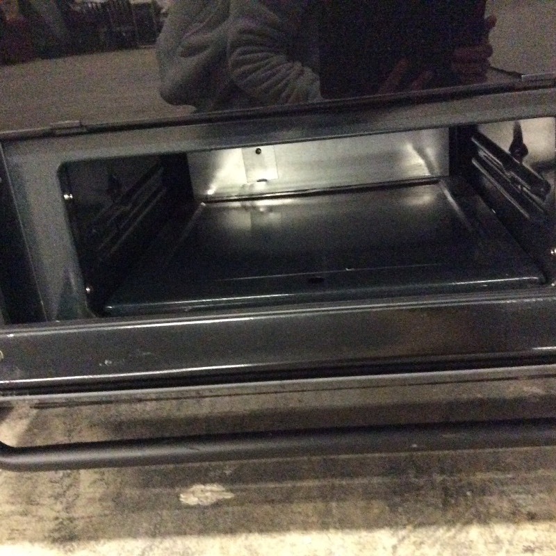 lot 55 image: Maytag 24 Black Single Wall Oven