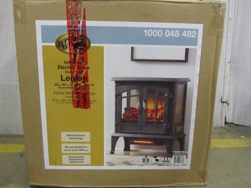 lot 26 image: Hampton Bay Legion 1,000 sq. ft. Panoramic Infrared Electric Stove