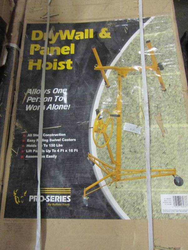 lot 74 image: Pro Advantage Equipment Drywall Panel Hoist (x3)