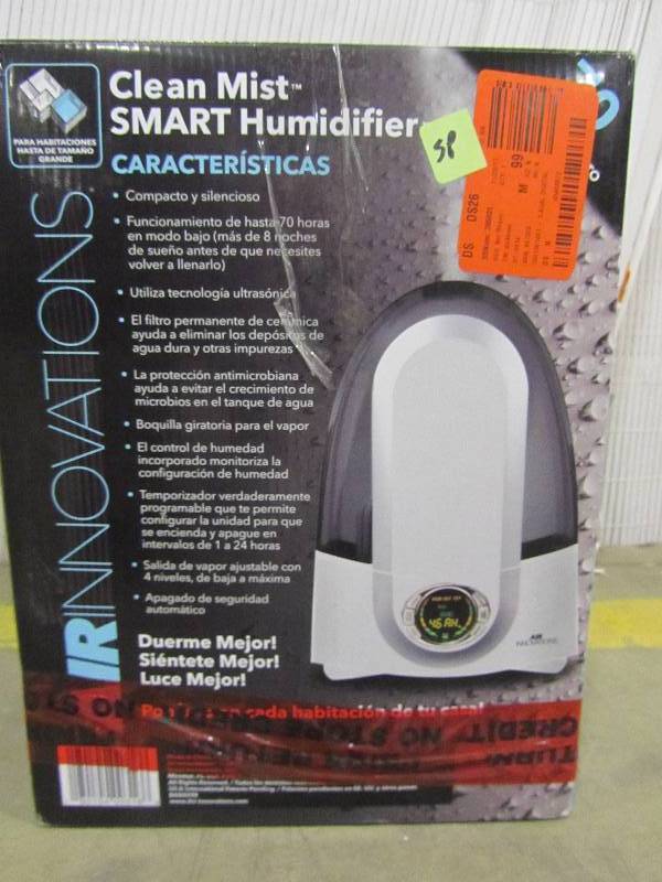 lot 87 image: Air Innovations 1.4 Gal. Cool Mist Digital Humidifier for Large Rooms Up To 400 sq. ft.