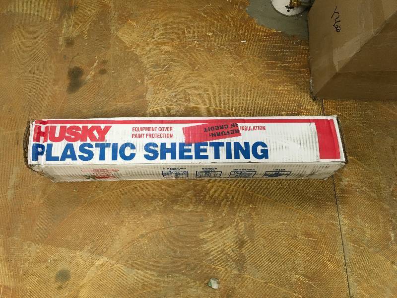 Husky Plastic Sheeting - 9 x 400 Sheeting New