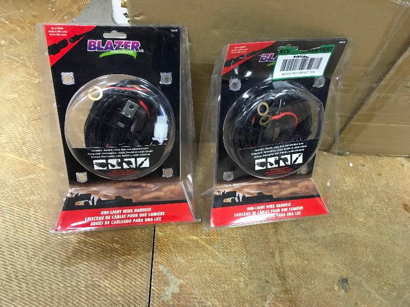 Blazer International 9 ft. Light Wiring Harness - Lot of 2