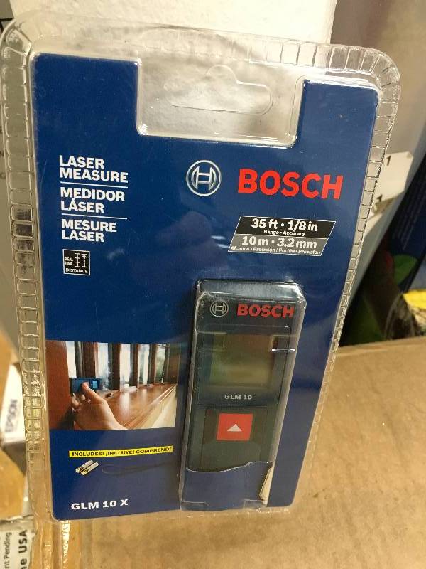 Bosch Laser Measure in working conditions