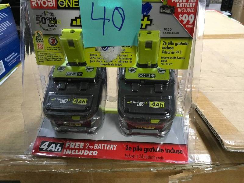 Robi One 4Ah Batter Free 2nd Battery Included open box never used