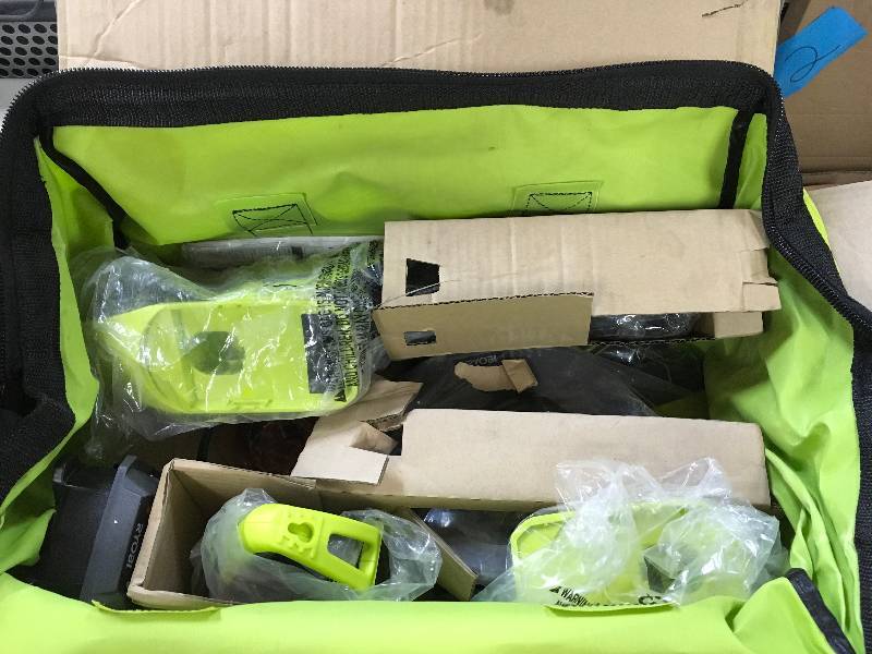 Ryobi One 18 Volt 4 Piece Super Combo Kit - Kit includes DrillDriver, Reciprocating Saw, Circular Saw and Light in Like New conditions