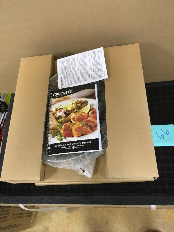 Crock-Pot 6-Quart The Original Progammable Slow Cooker with Little Dipper open box never used