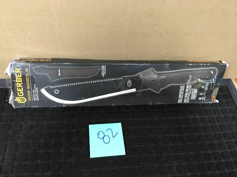 Gerber Gator Machete Jr With Sheath open box never used