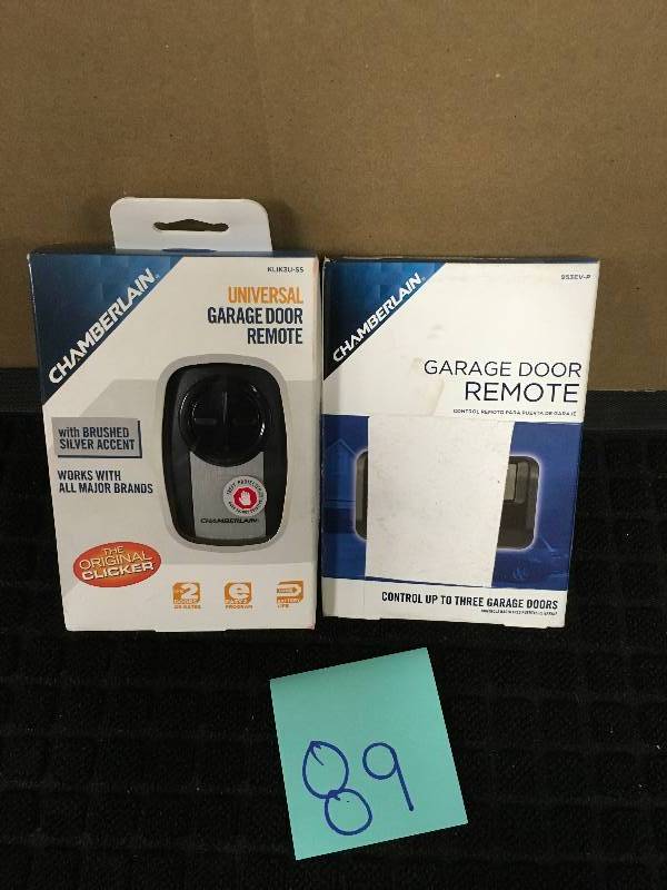 Chamberlain Universal Garage Door Remotes - Lot of 2