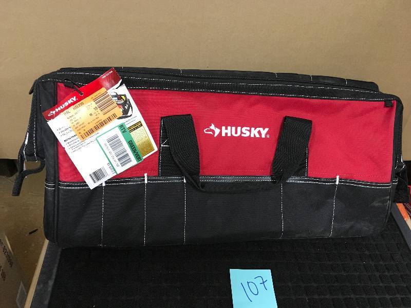 Husky 24 in. Tool Bag open box never used