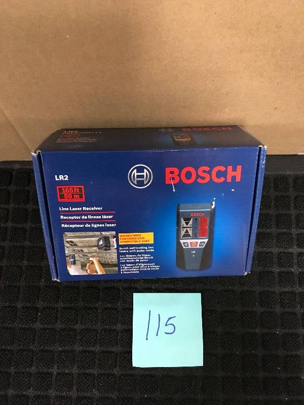 Bosch Line Laser Receiver open box never used