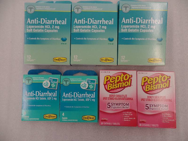 lot 19 image: Anti-Diarrheal & Pepto Bismol