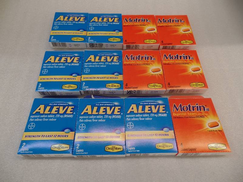 lot 31 image: Aleve & Motrin