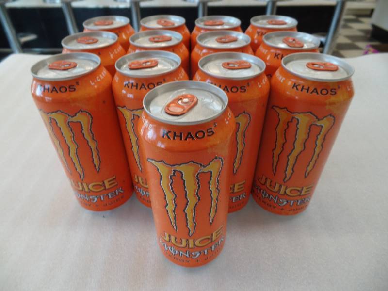 lot 37 image: Monster Khaos 16oz