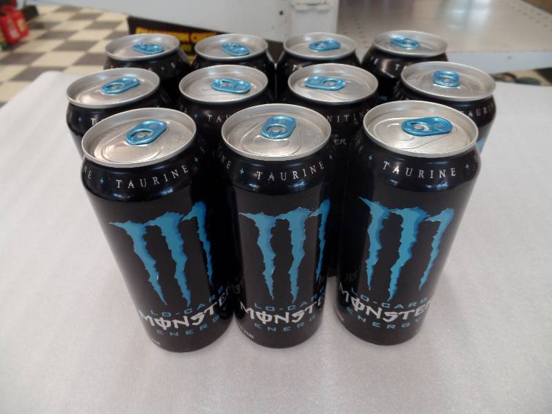 lot 39 image: Monster Lo-Carb 16oz