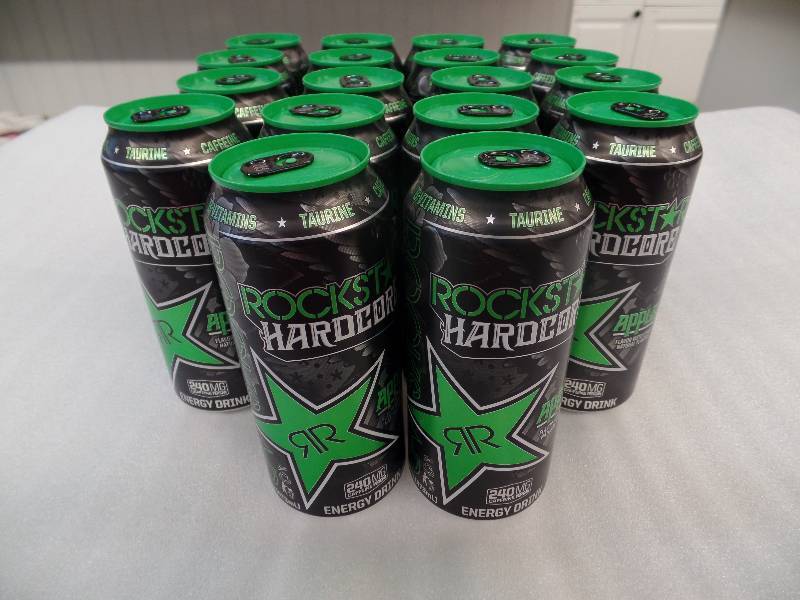 lot 44 image: Rockstar Hardcore Apple 16oz