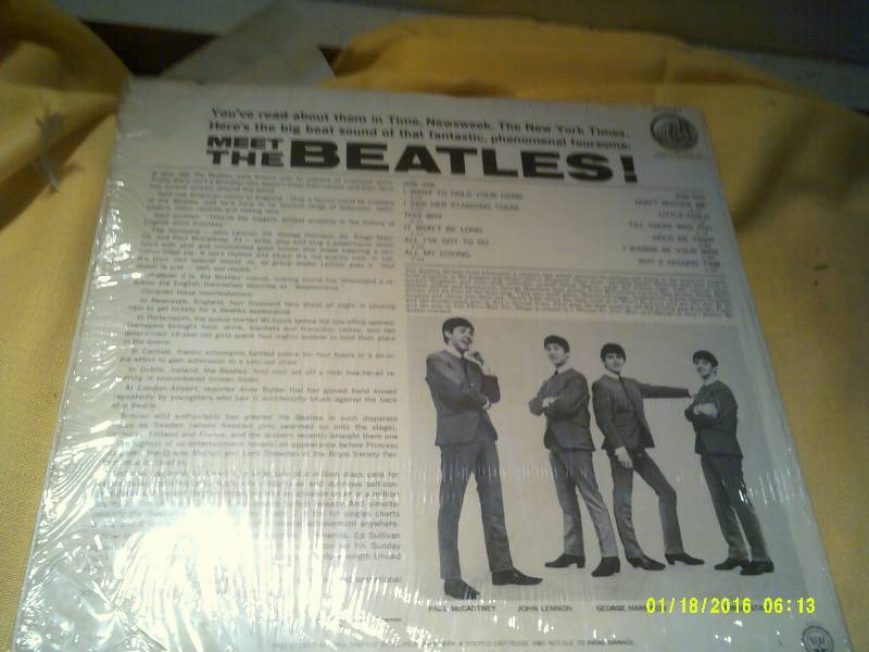 lot 6 image: COLLECTIBLE BEATLES RECORD