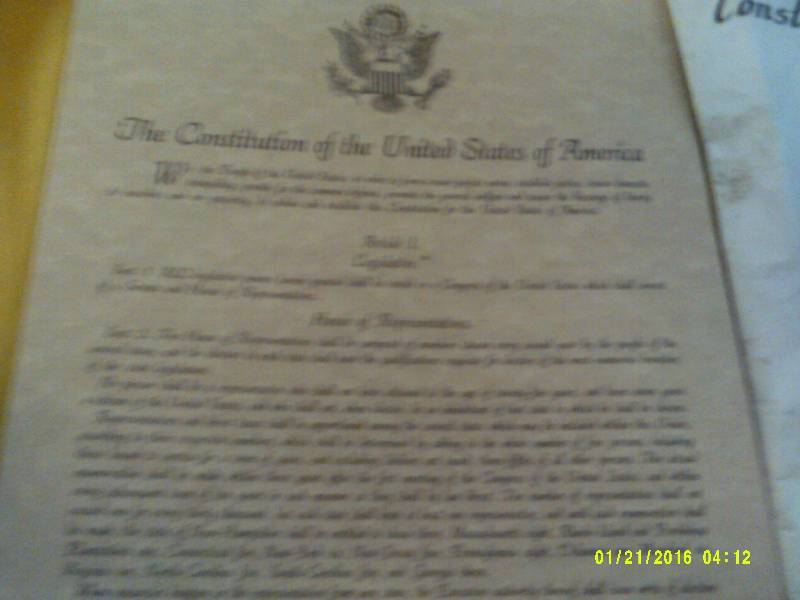 lot 17 image: VINTAGE CONSTITUTION