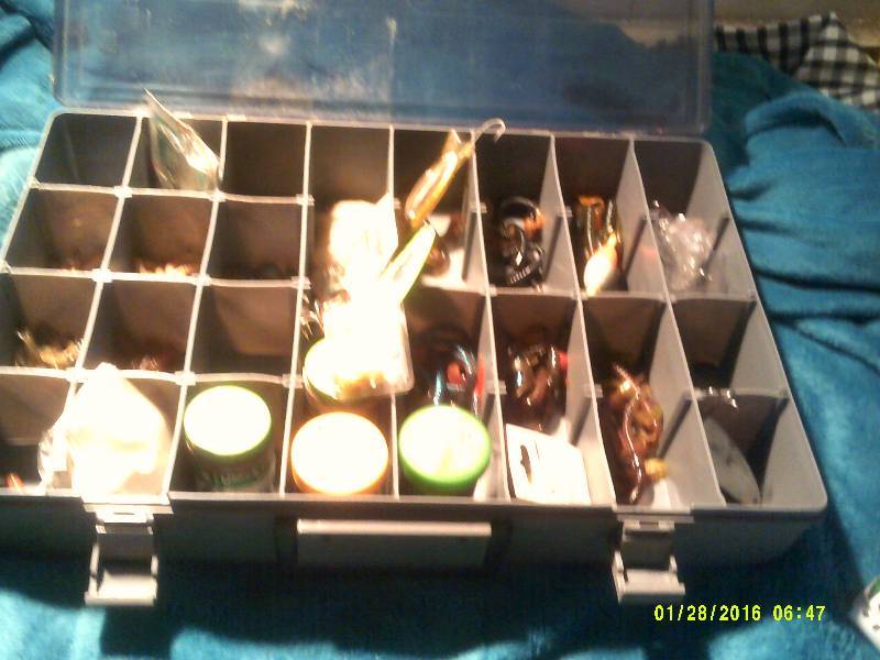 lot 57 image: FISHING TACKLE AND BAIT