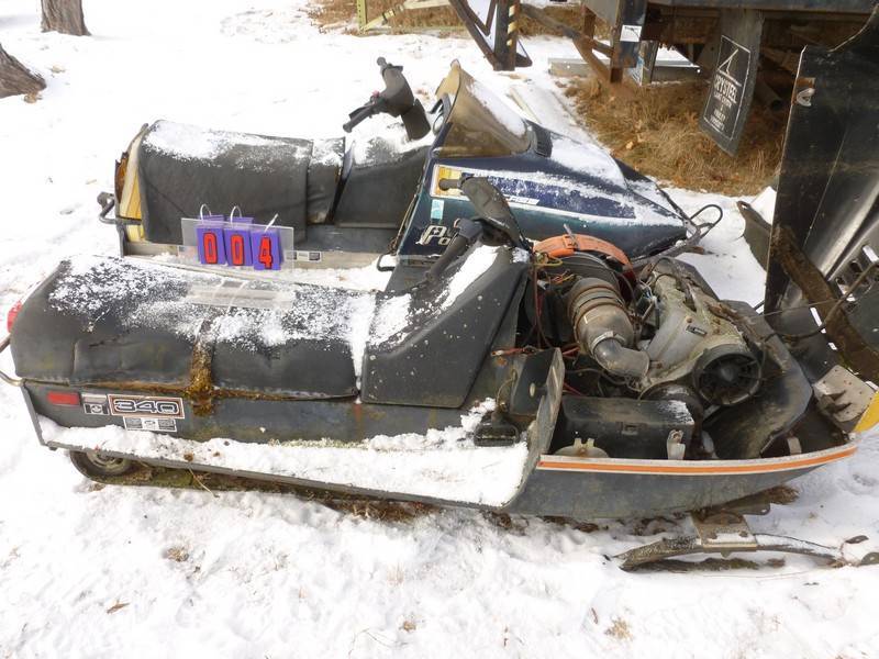 SnS Auctions # 299 Vintage snowmobiles & misc.