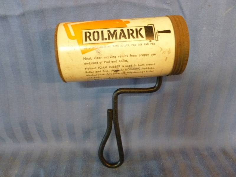 lot 30 image: Vintage Ink Roller