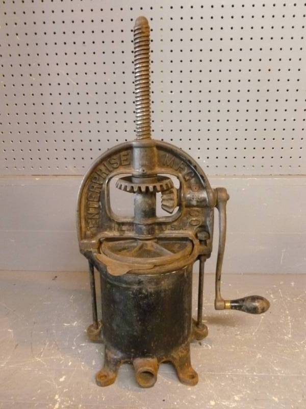 lot 192 image: Antique Sausage Stuffer