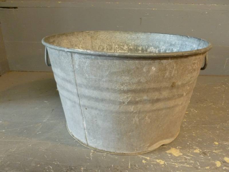 lot 201 image: Vintage Feed Bucket
