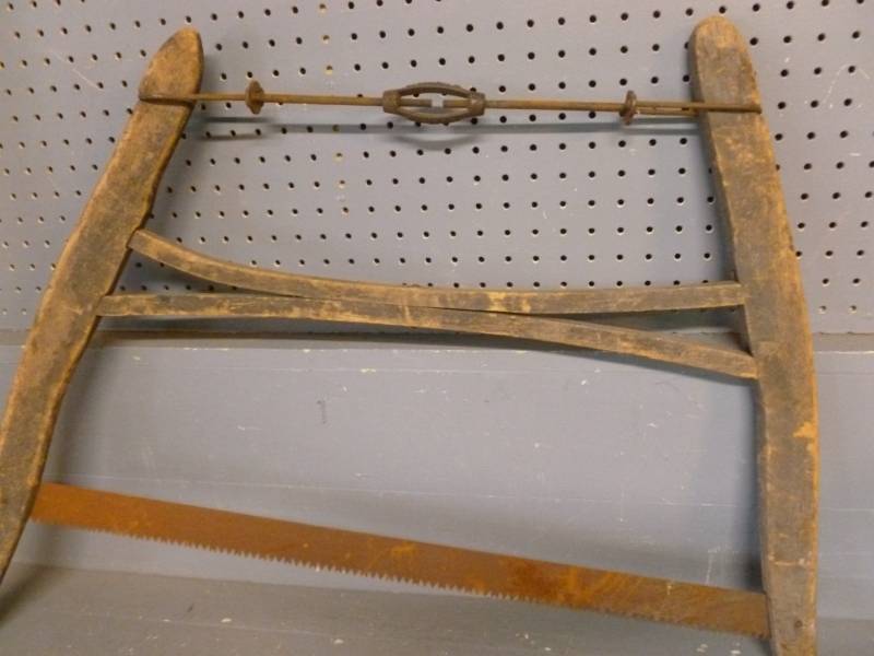 lot 221 image: Vintage Buck Saw