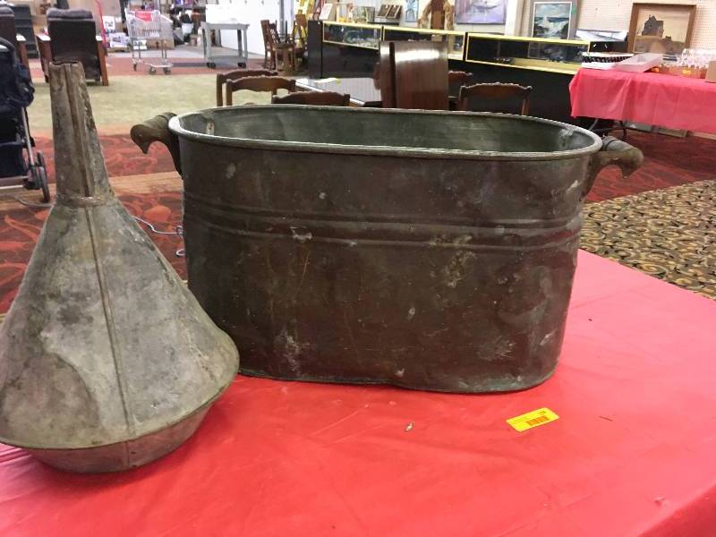 BOILER TUB AND FUNNEL