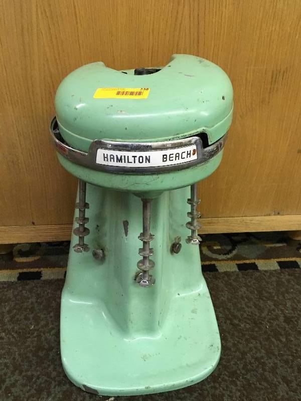 VINTAGE HAMILTON BEACH MALT  SHAKE MIXER