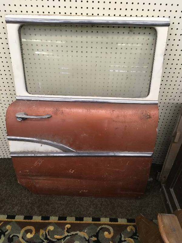 OLD CAR DOOR