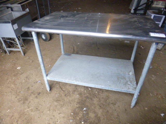 lot 14 image: Eagle Stainless Steel Table