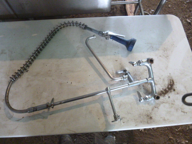 lot 52 image: T&S Swing Faucet
