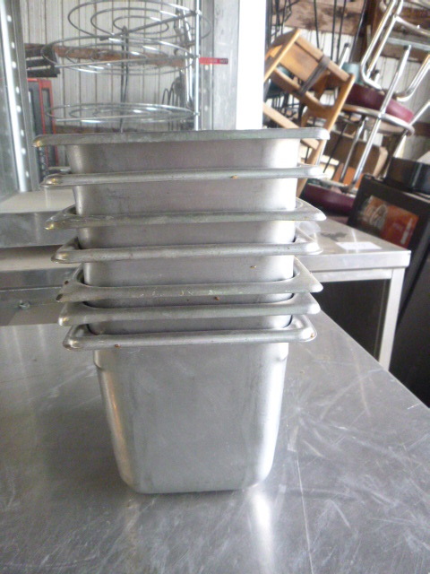lot 93 image: 7 - 14 Size Steam Pans
