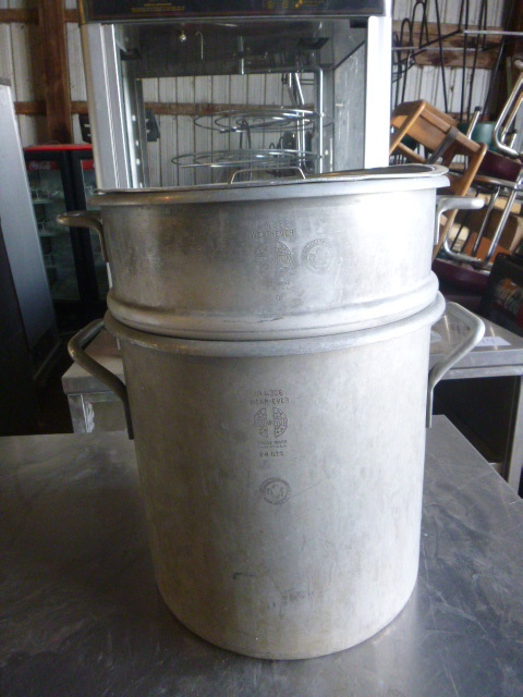 lot 98 image: Large Double Boiler