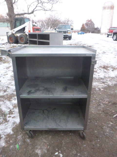 lot 124 image: Stainless Steel Cart