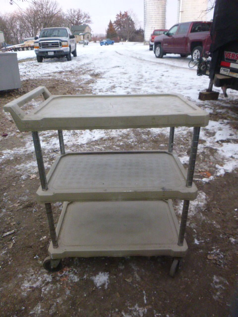 lot 125 image: 3 Tier Cart