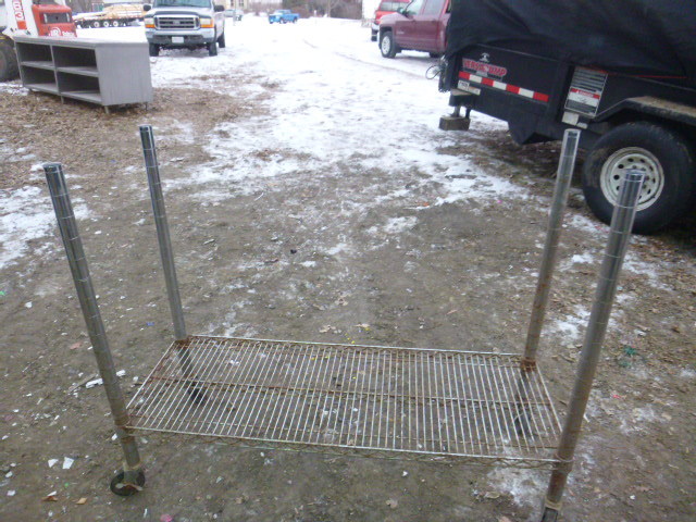 lot 129 image: Stainless Steel Shelf