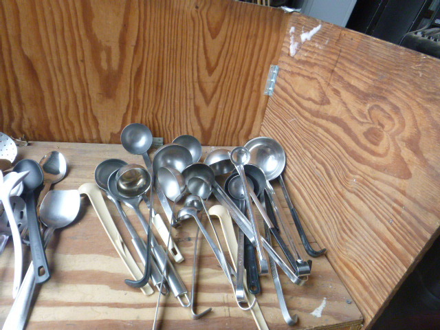 lot 144 image: Lot of Serving Spoons and Ladles