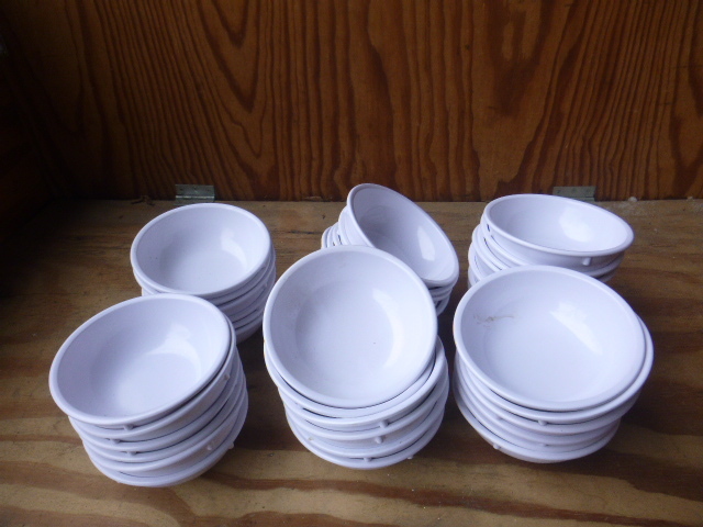 lot 163 image: 36 Carlisle Plastic Bowls