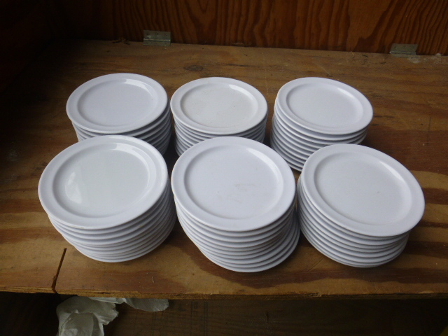 lot 168 image: 59 Plastic Plates