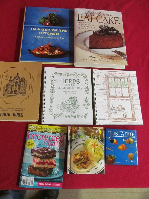 lot 37 image: cook books