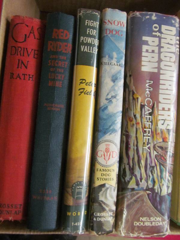 lot 38 image: vintage novels